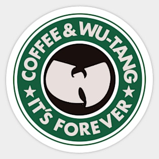 Wutang coffee Sticker